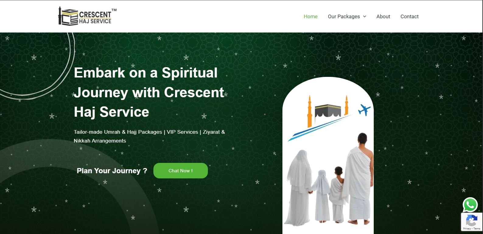 Crescent-Haj-Service-Website